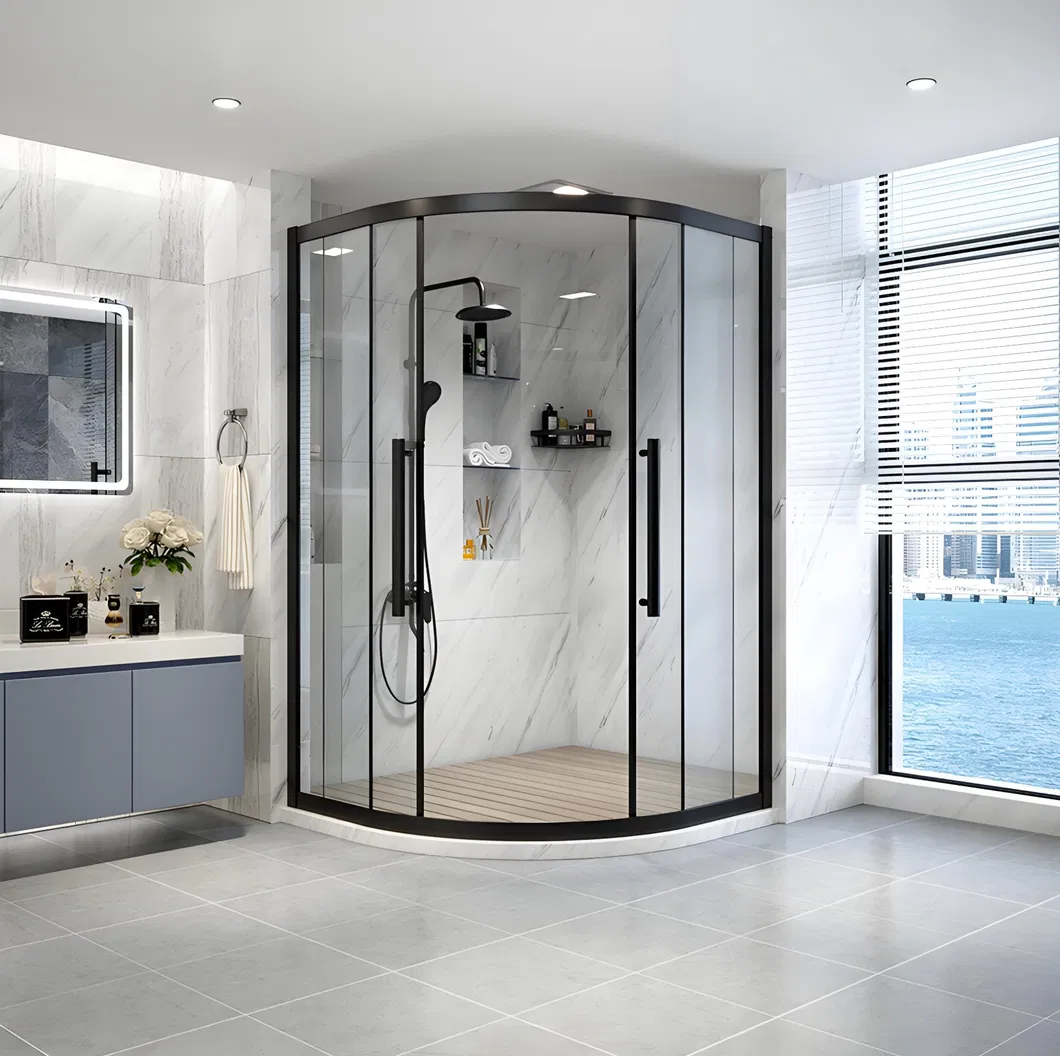Vidrio de seguridad de construcción Vidrio templado Vidrio laminado Vidrio endurecido Vidrio para muebles Puerta Ventana Showroom decorativo 4