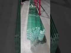 Vidrio endurecido extraclaro de 15 mm para la construcción de paredes exteriores