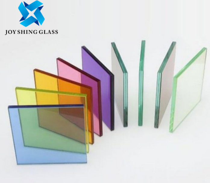 Vidrio laminado de doble acristalamiento de color 6.38 mm 8.38 mm Gradiente translúcido