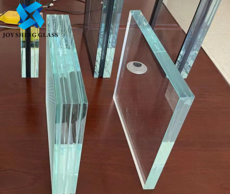 El triple bajo del hierro del CE laminó precio de cristal laminado moderado 66.2m m del vidrio 55.2m m