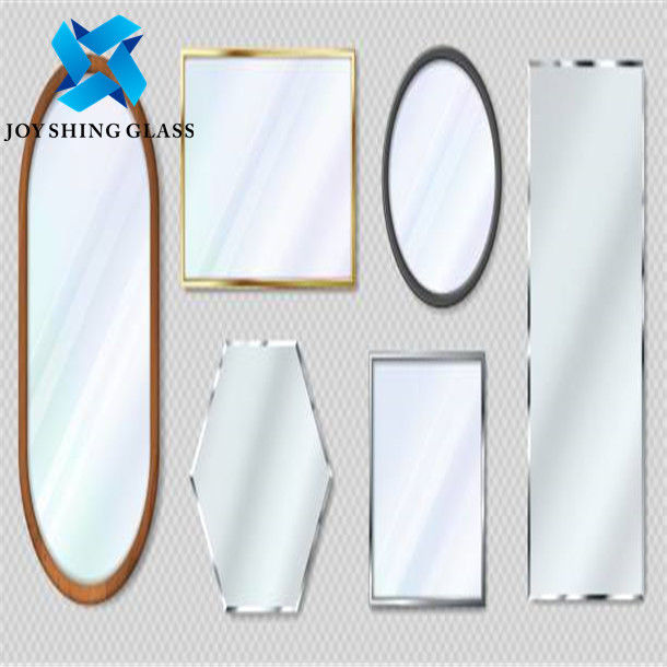 espejo integral enmarcado metal de 5m m, espejo permanente libre del arco rectangular para la sala de estar