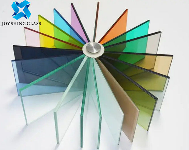 3mm-12m m colorearon las hojas de cristal moderadas que la serigrafía imprimió el vidrio