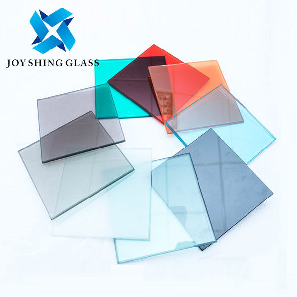 vidrio laminado de la seguridad 5m m doble de 3m m 4m m, tipo de cristal laminado de encargo