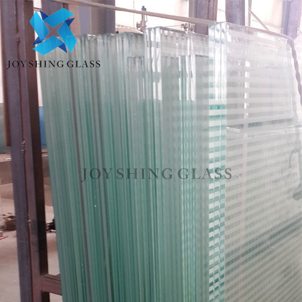 vidrio laminado de la seguridad 5m m doble de 3m m 4m m, tipo de cristal laminado de encargo