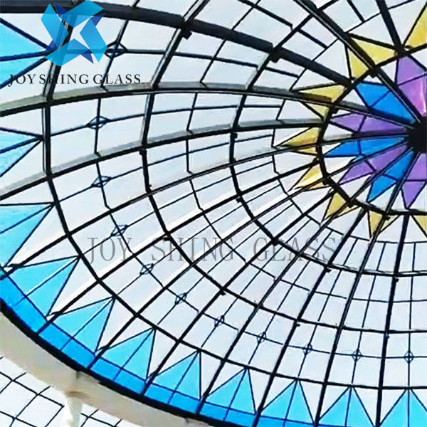 Los paneles decorativos de lujo Crystal Art Glass For Door del vitral