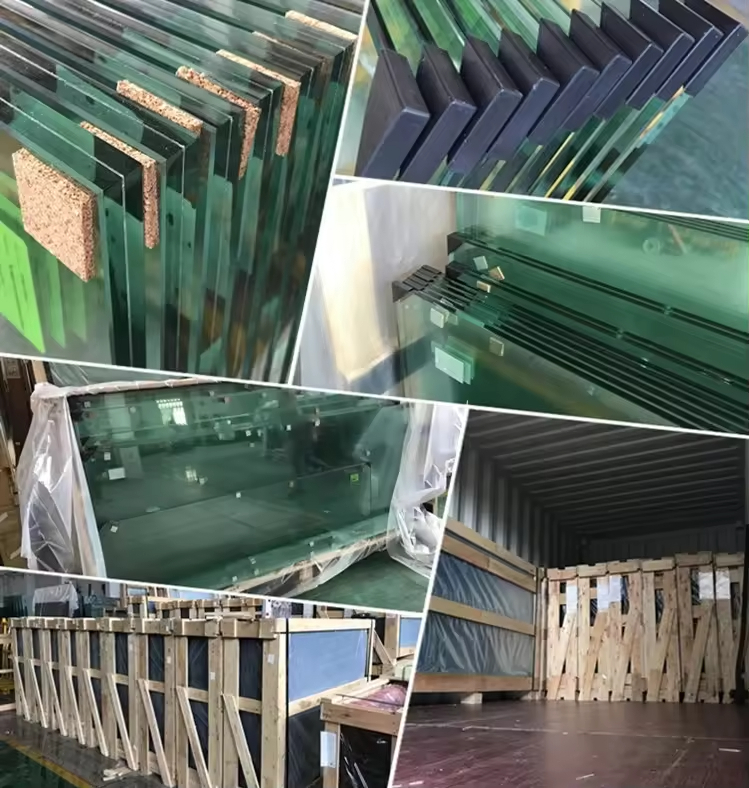 Panel de vidrio para construcción ESG templado completamente endurecido de seguridad de 4 5 6 8 10 mm 12 15 19 mm de espesor