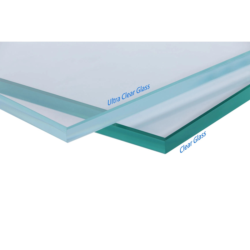 Vidrio de seguridad de construcción Vidrio templado Vidrio laminado Vidrio endurecido Vidrio para muebles Puerta Ventana Showroom decorativo