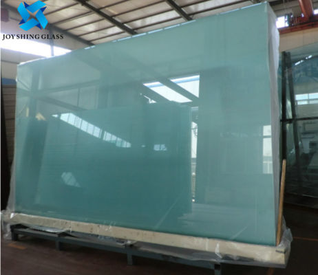 Vidrio de seguridad laminado plano / curvo, vidrio endurecido de doble acristalamiento blanco claro