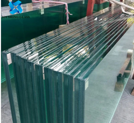 Las hojas de cristal laminadas constructivas modificaron la construcción para requisitos particulares de cristal moderada ultra clara