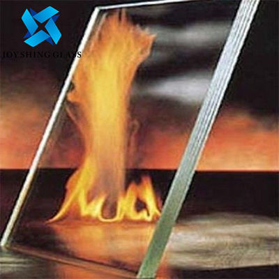 Los paneles de cristal incombustibles de encargo, puerta de cristal moderada clasificada del fuego