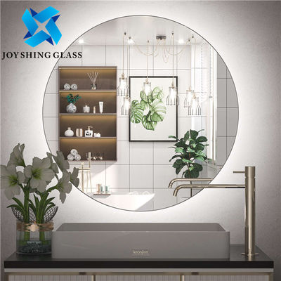 Espejo circular impermeable del cuarto de baño del LED alrededor del tamaño modificado para requisitos particulares iluminado