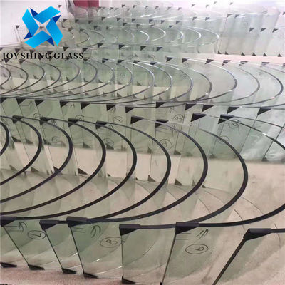 El vidrio moderado curvado claro de gran tamaño aisló a Bent Safety Toughened Glass