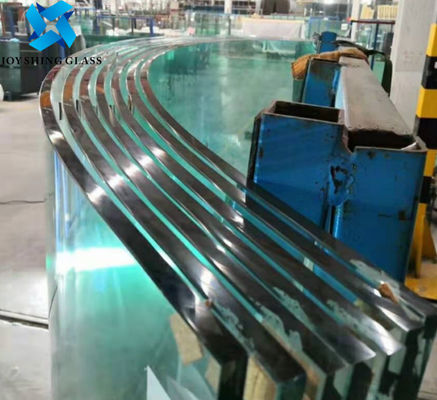 Vidrio curvado endurecido, vidrio moderado de doblez para la construcción