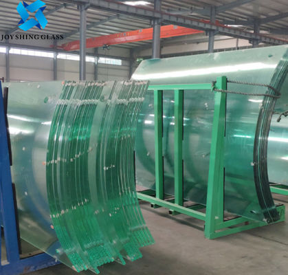 JOYSHING Bent Safety Toughened Glass, vidrio moderado curvado para la barandilla
