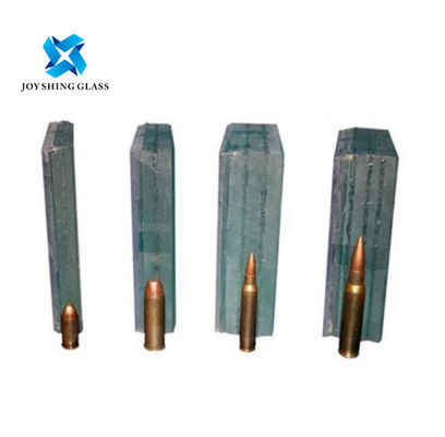 Vidrio especial seguro Vidrio laminado a prueba de balas de 10 mm-600 mm para mostrador de banco