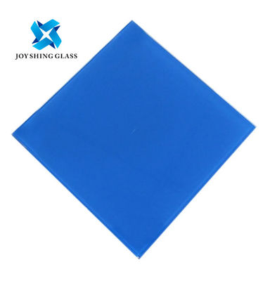3mm-6m m cubrieron el vidrio de flotador reflexivo azul marino para Windows/el edificio