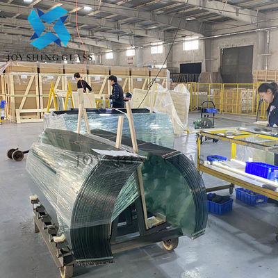 5m m curvaron el vidrio moderado para la aduana del sitio de ducha endurecieron el grueso de cristal del tamaño