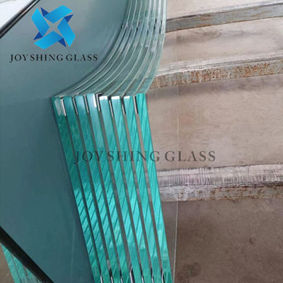 6m m Bent Toughened Heat Soaked Glass
