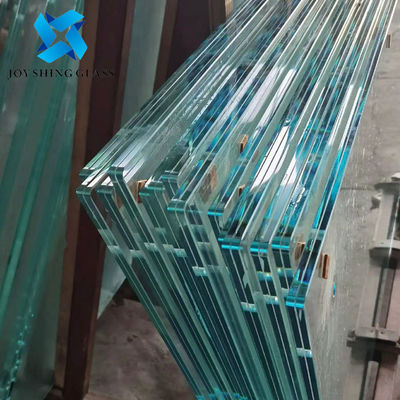 Vidrio laminado PVB ultra claro de 12,76 mm para balcón