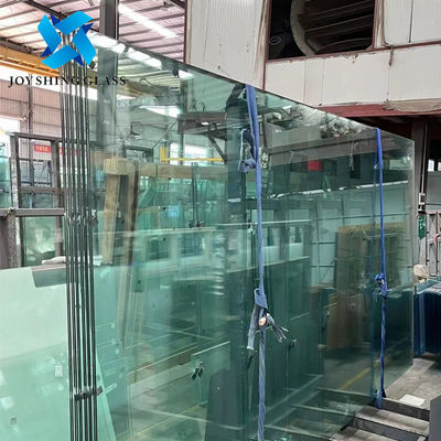 Hojas de vidrio laminadas de baja resistencia al hierro 3300*2440mm con intercalada SGP