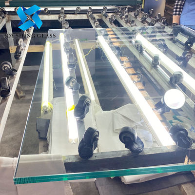 Vidrio laminado transparente de 6.38 mm PVB de seguridad