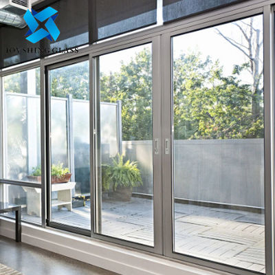 Puertas correderas de vidrio laminado de 4 mm + 0,76PVB + 4 mm personalizadas
