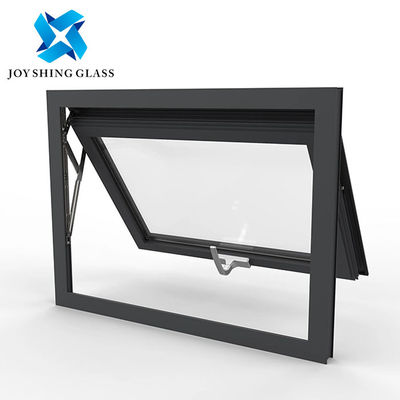 Ventana de toldo de aluminio impermeable Ventanas de vidrio de claraboya personalizadas