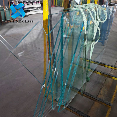 Vidrio de cristal endurecido de 8 mm 5/16 pulgadas de vidrio de escalera templado