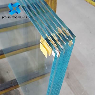 Barandillas de vidrio templado de cristal rectangular de 12 mm personalizadas